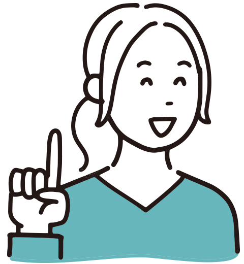 お友達を紹介するあなたのイラスト