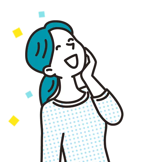 お友達を紹介するあなたのイラスト
