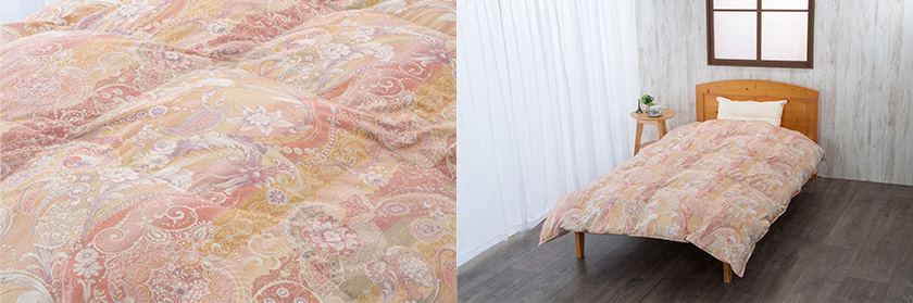 柄E：ピンク（グレードアップ生地）