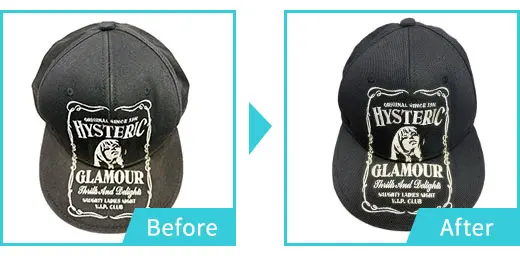 帽子のクリーニング実例6枚目