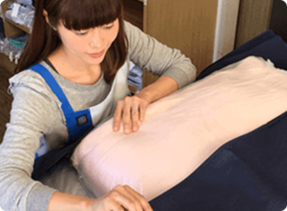 ④検品・クリーニング