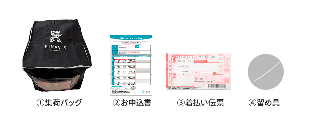 集荷キットの内容