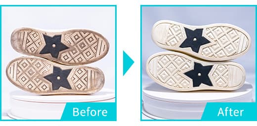 ハイブランドスニーカーのクリーニング実例6枚目