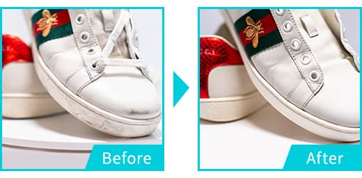 ハイブランドスニーカーのクリーニング実例8枚目