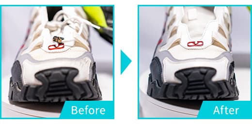 ハイブランドスニーカーのクリーニング実例10枚目