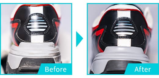 ハイブランドスニーカーのクリーニング実例12枚目